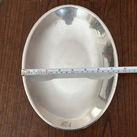 Vintage Oneida Community Silver Plated Oval Bread Dinner Tray Achievement, 10” - Picture 6 of 6